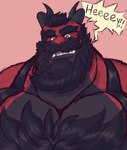 Rating: s
ID: 5134549
Date: 2024-10-23 14:57:31 -0400
Status: active
Score: 19
2022 anthro barazoku beard big_beard big_mustache big_pecs big_tuft black_beard black_body black_chest black_countershading black_eyebrows black_eyes black_face black_facial_hair black_hair black_horn black_mustache black_outline black_text black_tuft bust_portrait chest_tuft countershade_face countershade_torso countershading daddyfication dialogue digital_drawing_(artwork) digital_media_(artwork) dragon english_text exclamation_point eyebrows facial_hair greeting greeting_viewer hair hey hi_res horn huge_pecs jugger_(character) male manly mature_anthro mature_male multicolored_body mustache mythological_creature mythological_scalie mythology open_mouth outline pecs pink_background pink_tongue pokenerd8 portrait red_arms red_body red_face red_neck red_nose scalie sharp_teeth simple_background solo speech_bubble talking_to_viewer teeth text thick_eyebrows tongue tuft two_tone_body two_tone_face post #5134549