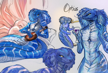 Rating: s
ID: 5699770
Date: 2025-07-10 16:45:42 -0400
Status: active
Score: 15
anthro apode beverage blue_body cobra coiling colored_sketch container cup digital_media_(artwork) draconcopode drinking_glass glass glass_container glass_cup goblet harp holding_object legless lute mab male multiple_images musical_instrument naga nude nude_anthro nude_male ophius_(bahumot) playing_music plucked_string_instrument reptile scales scalie serpentine sketch sketch_page smile snake snake_hood solo string_instrument wine_glass yellow_eyes post #5699770