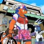 Rating: s
ID: 5522802
Date: 2025-04-22 11:27:47 -0400
Status: active
Score: 51
1:1 ancient_pokemon anthro athletic_wear bicycle bottomwear bulge clothing future_pokemon generation_9_pokemon hi_res human koraidon legendary_pokemon looking_at_another male mammal miraidon moesouna_gomi nintendo pants paradox_pokemon pattern_bottomwear pattern_clothing pattern_pants pokemon pokemon_(species) rear_view shirt shorts spandex spandex_shorts store tail tight_bottomwear tight_clothing tight_shorts topwear vehicle post #5522802