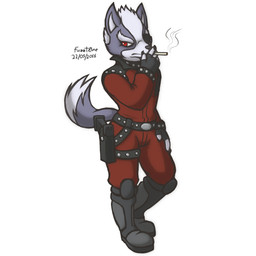 2016 anthro black_nose bodysuit boots canine cigarette clothing eye_patch eyewear fingerless_gloves footwear fur fuzzt0ne gloves grey_fur gun handgun hi_res male mammal nintendo ranged_weapon red_eyes signature skinsuit smoke solo star_fox tight_clothing video_games weapon white_fur wolf wolf_o'donnell
Rating: Safe
Score: 1
User: Cane751
Date: June 22, 2017 2016 anthro black_nose bodysuit boots canine cigarette clothing eye_patch eyewear fingerless_gloves footwear fur fuzzt0ne gloves grey_fur gun handgun hi_res male mammal nintendo ranged_weapon red_eyes signature skinsuit smoke solo star_fox tight_clothing video_games weapon white_fur wolf wolf_o'donnell
Rating: Safe
Score: 1
User: Cane751
Date: June 22, 2017