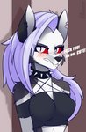 Rating: s
ID: 2675156
Date: 2021-03-30 07:22:35 -0400
Status: active
Score: 182
angry blush canid canid_demon canine clenched_teeth clothing collar demon dialogue ear_piercing english_text fangs female front_view hellhound helluva_boss hi_res looking_at_viewer loona_(helluva_boss) mammal mythological_canine mythological_creature mythology not_cute notched_ear occult_symbol pentagram piercing pupils red_sclera shadowreindeer showing_teeth slit_pupils solo spiked_collar spikes standing symbol teeth text tsundere white_eyes post #2675156