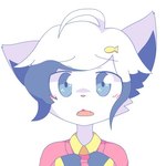 Rating: s
ID: 3992304
Date: 2023-04-14 18:54:51 -0400
Status: active
Score: 11
1:1 2019 ambiguous_gender anthro bangs biped blue_body blue_eyes blue_fur blue_hair blush blush_lines clothing domestic_cat ear_markings fangs felid feline felis fur fur_markings hair highlights_(coloring) mammal markings multicolored_body multicolored_ears multicolored_fur multicolored_hair open_mouth paws red_clothing solo sweet_treat_(yonkagor) teeth tongue two_tone_body two_tone_ears two_tone_fur two_tone_hair white_body white_ears white_fur white_hair yellow_clothing yonkagor post #3992304