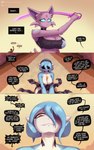 Rating: s
ID: 5646461
Date: 2025-06-16 14:23:10 -0400
Status: active
Score: 123
2025 absurd_res alex_(gammainks) anthro artist_name begging_for_death big_breasts biped blue_hair bodily_fluids bra breasts broken_choker choker cleavage clothed clothing comic crying dialogue digital_media_(artwork) dress ear_piercing eeveelution english_text espeon eyebrows eyelashes female gammainks gardevoir generation_2_pokemon generation_3_pokemon glowing glowing_eyes hair hi_res holding_object holding_weapon huge_breasts human ice inner_monologue jewelry linked_speech_bubble mammal mandy_(gammainks) melee_weapon name_in_inner_monologue necklace nintendo oversized_clothing oversized_dress piercing pokemon pokemon_(species) psycho_cut shadowed_eyes shiny_pokemon smile speech_bubble sports_bra surprised_expression sword tears text text_on_clothing text_on_underwear thinking underwear vanessa_(gammainks) weapon post #5646461
