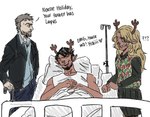 Rating: s
ID: 5612851
Date: 2025-05-31 23:51:15 -0400
Status: active
Score: 76
2025 anthro antlers artist_name bed clothed clothing deer deltarune doctor english_text female freckles furniture gregory_house group hair horn hospital_bed house.m.d. human humor long_hair male mammal new_world_deer noelle_holiday question_mark reindeer ronnieprbh8su rudolph_holiday simple_background text trio undertale_(series) white_background post #5612851