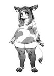 Rating: s
ID: 5037792
Date: 2024-09-08 16:44:53 -0400
Status: active
Score: 26
2020 anthro aruurara bovid bovine cattle chinese_zodiac clothing cloven_hooves cow_print_topwear ear_piercing ear_tag female hi_res holstein_friesian_cattle hoof_hands hooves kemono legwear long_ears long_sleeve_sweater looking_at_viewer mammal monochrome ox-chan_(aruurara) piercing slightly_chubby solo standing stockings year_of_the_ox post #5037792