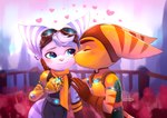 Rating: s
ID: 5636384
Date: 2025-06-11 21:45:33 -0400
Status: active
Score: 9
2025 anthro belt blue_eyes clothing cybernetic_arm cybernetic_limb duo ear_piercing ear_ring eyebrows eyes_closed eyewear eyewear_on_head female fur gloves goggles goggles_on_head hand_on_chest handwear head_tuft heart_symbol hi_res kissing lombax male mammal piercing ratchet_(ratchet_and_clank) ratchet_and_clank ring_piercing rivet_(ratchet_and_clank) scarf smile smilesfps sony_corporation sony_interactive_entertainment striped_body striped_fur stripes tuft white_body white_fur yellow_body yellow_fur post #5636384