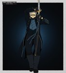 Rating: s
ID: 5619773
Date: 2025-06-04 00:57:57 -0400
Status: active
Score: 1
anthro blue_clothing blue_eyes boots bottomwear capcom clothed clothing coat dark_clothing devil_may_cry devil_may_cry_5 eyewear felid fingerless_gloves footwear full-length_portrait fur fur_markings gaiters glasses gloves hair handwear hi_res holding_melee_weapon holding_object holding_sword holding_weapon katana leopard long_coat male mammal markings melee_weapon mr.depressed_giraffe oliver_kami pantherine pants pattern_clothing pattern_topwear portrait sageo scabbard shoes solo spiky_hair spots spotted_body spotted_fur sword topwear unsheathing unsheathing_sword unsheathing_weapon vergil_(devil_may_cry) vest weapon wearing_glasses white_hair post #5619773