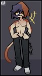 Rating: s
ID: 4512940
Date: 2024-01-03 19:07:47 -0500
Status: active
Score: 96
andromorph anthro artist_logo black_border black_bottomwear black_clothing black_pants blue_body blue_fur blue_hair border bottomwear bracelet clip_studio_paint_(artwork) clothed clothing crossgender digital_media_(artwork) domestic_cat ear_piercing ear_ring epic_games eyebrows eyelashes felid feline felis footwear fortnite fta_crossgender fti_crossgender full-length_portrait fur grin hair hair_over_eye half-closed_eyes hands_on_hips intersex jewelry logo mammal mastectomy_scar meow_skulls multicolored_body multicolored_fur multicolored_hair narrowed_eyes navel one_eye_obstructed orange_body orange_fur orange_hair pants piercing portrait probablydemo ring_piercing scar shirtless shirtless_anthro shirtless_male slim smile socks solo standing tail topless trans_(lore) trans_man_(lore) two_tone_hair white_body white_fur yellow_eyes post #4512940