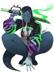 Rating: s
ID: 5550742
Date: 2025-05-05 13:07:52 -0400
Status: active
Score: 1
2025 4_fingers absurd_res anthro biped black_hair blue_body blue_skin bra clothed clothed_anthro clothed_female clothing crouching digital_media_(artwork) el-k female fingers front_view hair hi_res holding_melee_weapon holding_object holding_sword holding_weapon lizard long_tongue looking_at_viewer melee_weapon panties purple_eyes reptile scalie simple_background solo sword tongue tongue_out topwear underwear weapon white_background post #5550742