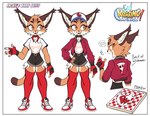 Rating: s
ID: 4845192
Date: 2024-06-11 12:26:09 -0400
Status: active
Score: 21
absurd_res anthro baseball_cap beezii bottomwear caracal caracal_(genus) clothing english_text felid feline female fingerless_gloves food footwear gloves handwear hat headgear headwear hi_res hotpants jacket jackie_(beezii) legwear mammal model_sheet pizza roaring_spirits shorts socks solo text thigh_highs thigh_socks topwear post #4845192