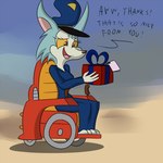 Rating: s
ID: 2694225
Date: 2021-04-12 03:33:28 -0400
Status: active
Score: 8
1:1 2014 anthro arctic_fox canid canine carmen_(patrol_03) clothing dialogue disability english_text female fox gift mammal motorized_wheelchair open_mouth paraplegic patrol_03 police police_uniform solo text thanking true_fox uniform unknown_artist vehicle wheelchair post #2694225