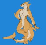 Rating: s
ID: 5609615
Date: 2025-05-30 15:43:57 -0400
Status: active
Score: 4
anthro claws featureless_crotch fish fur furred_shark gills looking_at_viewer male marine muscular shark smile solo standing supremeyale tail post #5609615