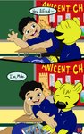 Rating: s
ID: 5580622
Date: 2025-05-18 04:02:56 -0400
Status: pending
Score: -1
alfred_tiger anthro backpack calvin_bowling class classroom comic dialogue felid fur gesture grin hi_res introducing_self lagomorph leporid male mammal michael_williamson pantherine rabbit school slightly_chubby smile tan_body tiger tradcartoons_studios waving willie_and_michael yellow_body yellow_fur young post #5580622