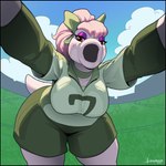 Rating: s
ID: 5556571
Date: 2025-05-07 22:07:44 -0400
Status: active
Score: 22
2025 absurd_res accessory anthro athletic_wear birdo birdy_(candygurl) bow_ribbon female freckles greasymojo hair hair_accessory hair_bow hair_ribbon hi_res kissing looking_at_viewer makeup mario_bros nintendo ponytail ribbons solo trans_(lore) trans_woman_(lore) wide_hips post #5556571