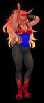 Rating: s
ID: 5063566
Date: 2024-09-20 20:27:37 -0400
Status: active
Score: 6
absurd_res alpha_channel anthro black_bottomwear black_clothing black_pants blue_eyes boots bottomwear brown_body brown_fur cassidy_fiammata_(chrislshack1998) clothing female flame_pattern footwear fur hair hands_behind_head hi_res juneaupaws lagomorph leporid mammal pants rabbit red_boots red_clothing red_footwear red_hair shirt shoes tank_top topwear post #5063566