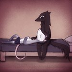 Rating: s
ID: 5588401
Date: 2025-05-21 14:01:19 -0400
Status: pending
Score: 4
american_opossum anthro bedroom canid canine clothing digital_media_(artwork) duo fishnet_clothing fishnet_legwear head_on_lap iziks iziks_(character) legwear long_ears lying male male/male mammal marsupial on_back on_lap pixel_(artwork) romantic romantic_couple virginia_opossum post #5588401