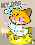 Rating: s
ID: 5501209
Date: 2025-04-13 12:30:42 -0400
Status: active
Score: 6
anthro bean_bag biped book brown_ears cheek_markings cheek_tuft clothing digitigrade english_text eyelashes facial_markings facial_tuft felid female forehead_tuft fur furniture hat head_markings headgear headwear holding_object holding_pillow inside lamp leg_markings mammal markings night nightcap nightgown nightstand okojogairu open_mouth orange_body orange_fur pajamas pantherine pillow pupils purple_eyes purple_pupils sitting_on_bean_bag smug_face solo star stitch_(sewing) tail text tiger tuft window post #5501209