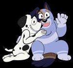 Rating: s
ID: 5375515
Date: 2025-02-15 16:30:11 -0500
Status: active
Score: 9
2025 5_fingers anthro australian_cattle_dog beargarbage black_body black_ears black_eyes black_fur black_nose black_spots black_tail blue_body blue_ears blue_fur blue_tail bluey_(series) blush blush_lines brown_body brown_fur brown_tail butt butt_markings canid canine canis cattledog dalmatian digital_media_(artwork) domestic_dog duo fingers frank_(bluey) front_view fur half-closed_eyes hand_on_back hand_on_chest happy heart_(marking) heart_symbol herding_dog kneeling looking_at_viewer love male male/male mammal markings multicolored_body multicolored_fur multicolored_tail narrowed_eyes one_ear_up pastoral_dog romantic romantic_couple sitting smile spots spotted_body spotted_fur stripe_heeler tail teeth tongue two_tone_body two_tone_fur two_tone_tail white_body white_fur white_tail post #5375515