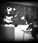 Rating: s
ID: 1668063
Date: 2018-10-01 04:34:15 -0400
Status: active
Score: 19
armchair bendy_and_the_ink_machine bendy_the_dancing_demon big_breasts book book_title bottomwear breasts butt chair chalk chalkboard classroom clothing demon desk drawing duo english_text eraser exclamation_point female film_grain fleischer_style_toon furniture gloves handwear heart_font heart_reaction heart_symbol heart_with_face hi_res holding_book holding_object horn information_board inside legwear monochrome muscular not_furry number occult_symbol one_eye_closed open_book pentacle pentagram ribbons school skirt star star_symbol star_writing stockings subject_number symbol table text textbook thick_thighs thigh_highs title toony undeadkitty13 wink post #1668063