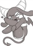 Rating: s
ID: 4744046
Date: 2024-04-26 02:58:08 -0400
Status: active
Score: 31
2022 2_horns >_< absurd_res anthro bibi_(o-den) black_body black_butt black_ears black_fur black_tail black_tuft black_wings bra butt clothing demon eyes_closed female female_anthro fur grey_heart hands_on_legs happy head_tuft heart_symbol hi_res holding_legs_up horn long_ears membrane_(anatomy) membranous_wings monochrome neck_tuft o-den open_mouth open_smile panties smile solo spade_tail succubus tail tongue tuft underwear white_bra white_clothing white_horn white_panties white_tuft white_underwear wings post #4744046