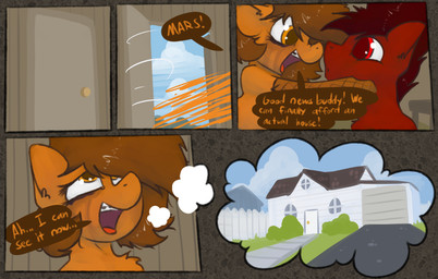 comic dialogue equine fan_character hi_res horse mammal mars_miner marsminer my_little_pony pony venus_spring
Rating: Safe
Score: 2
User: MarsMiner
Date: June 23, 2017 comic dialogue equine fan_character hi_res horse mammal mars_miner marsminer my_little_pony pony venus_spring
Rating: Safe
Score: 2
User: MarsMiner
Date: June 23, 2017
