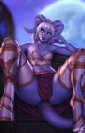 Rating: s
ID: 2442973
Date: 2020-10-10 20:37:26 -0400
Status: active
Score: 120
2020 armor blizzard_entertainment blue_eyes bottomwear breasts butt clothed clothing digital_media_(artwork) draenei female glowing glowing_eyes hair hi_res hooves horn humanoid looking_aside navel not_furry personalami purple_body shaded sitting skirt small_breasts solo spread_legs spreading tendrils warcraft white_hair yrel post #2442973