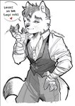Rating: s
ID: 5543749
Date: 2025-05-02 11:13:20 -0400
Status: active
Score: 7
2024 4_fingers 666calistaxx_(artist) anthro black_eyebrows black_text bottomwear cheek_tuft chest_tuft clothed clothed_anthro clothed_male clothing collared_shirt digital_drawing_(artwork) digital_media_(artwork) domestic_cat dress_shirt eyebrows facial_tuft felid feline felis fingers fluffy fluffy_tail french_text fully_clothed fully_clothed_anthro fully_clothed_male fur hand_wraps head_tuft heart_symbol lackadaisy male male_anthro mammal monotone_background motion_lines narrowed_eyes nicodeme_savoy pants partial_speech_bubble pawpads shirt signature simple_background solo spot_color tail text topwear tuft vest white_background white_body white_fur wraps post #5543749