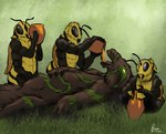 Rating: s
ID: 5035771
Date: 2024-09-07 15:55:53 -0400
Status: active
Score: 20
absurd_res ambiguous_gender ancient anik antennae_(anatomy) anthro arthropod bee clay_pot dranic_(form) feeding feral food fur fur_markings glowing glowing_eyes grass group hi_res honey_(food) hymenopteran insect kreu lying markings megatherium multi_arm multi_limb on_back open_mouth plant prompt secrets_of_uncrom simple_background transformation uncrom wings yenocwolf post #5035771