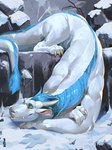Rating: s
ID: 2811595
Date: 2021-07-02 14:28:39 -0400
Status: active
Score: 127
2021 anthro asian_mythology blue_hair claws dragon east_asian_mythology eastern_dragon hair hi_res horn looking_at_viewer male mystikfox61 mythological_creature mythological_scalie mythology outside scales scalie smile snow solo tail tail_tuft tuft weredog_(company) white_body white_scales yellow_eyes post #2811595