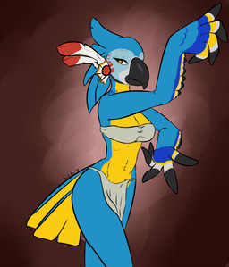 2017 alternate_version_available anthro bandeau beak blue_feathers breasts breath_of_the_wild clothed clothing crest crossgender feathers female kass_(zelda) konkitty loincloth looking_at_viewer midriff nintendo orange_eyes portrait solo standing the_legend_of_zelda three-quarter_portrait video_games wings
Rating: Safe
Score: 4
User: Knotty_Curls
Date: September 23, 2017 2017 alternate_version_available anthro bandeau beak blue_feathers breasts breath_of_the_wild clothed clothing crest crossgender feathers female kass_(zelda) konkitty loincloth looking_at_viewer midriff nintendo orange_eyes portrait solo standing the_legend_of_zelda three-quarter_portrait video_games wings
Rating: Safe
Score: 4
User: Knotty_Curls
Date: September 23, 2017