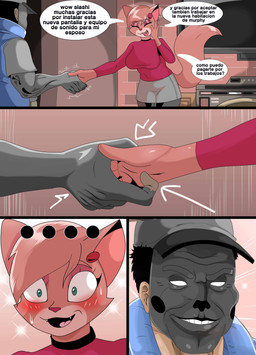 Rating: s
ID: 5758597
Date: 2025-08-05 15:48:23 -0400
Status: pending
Score: 0
2025 5_fingers absurd_res anthro appliance aroused baseball_cap bent_arm big_breasts big_eyes biped black_hair blue_clothing blue_topwear blue_vest blush blush_lines bodily_fluids bottomwear breasts brick_wall brown_body brown_ears brown_eyebrows brown_fur brown_tail cheek_tuft clothed clothed_anthro clothed_female clothed_human clothed_male clothing comic countershade_face countershade_fur countershading curved_eyebrows delia_(ajmarekart) dialogue digital_drawing_(artwork) digital_media_(artwork) directional_arrow domestic_cat duo earpiece eyebrows eyelashes eyes_closed eyeshadow facial_tuft fangs felid feline felis female fingers fully_clothed fully_clothed_anthro fully_clothed_female fur fur_tuft gesture glistening glistening_body glistening_eyelids glistening_eyes glistening_fur glistening_hands glistening_tail green_eyes grey_baseball_cap grey_bottomwear grey_clothing grey_eyebrows grey_hat grey_headwear grey_legwear grey_mask grey_miniskirt grey_shirt grey_skirt grey_stockings grey_topwear hair hand_on_cheek hand_on_face hand_on_own_cheek hand_on_own_face handshake hat head_tuft headgear headwear heavy_blush hi_res human humanoid_hands inside internal_wall iris kitchen_appliance legs_together legwear light_body light_fur light_skin long_eyelashes looking_at_viewer makeup male male/female mammal mask mature_anthro mature_female miniskirt motion_lines motion_outline murphy_and_mitzi name_drop name_in_dialogue open_mouth open_smile oven pink_clothing pink_eyeshadow pink_inner_ear pink_sweater pink_tongue pink_topwear pointy_ears prick_ears pseudo_hair pupils red_blush red_nose self_insert shirt short_hair skirt slasheramaya slashi smile snout spanish_text sparkles standing stockings sweat sweatdrop sweater tail talking_to_another teeth text thick_thighs three-quarter_view tickling tongue topwear translation_request translucent tuft vest wall_(structure) white_body white_countershading white_eyes white_fur white_sclera wide_eyed post #5758597