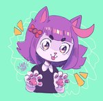 Rating: s
ID: 3474680
Date: 2022-07-29 15:41:25 -0400
Status: active
Score: 10
2022 5_fingers accessory anthro artist_name black_clothing black_dress bow_ribbon clothed clothing domestic_cat dress felid feline felis female fingers fur glistening glistening_eyes gloves_(marking) hair hair_accessory hair_bow hair_ribbon hi_res lavayaka mammal markings masyunya_(vkontakte) multicolored_body multicolored_fur pawpads pink_nose pink_pawpads purple_body purple_eyes purple_fur purple_hair ribbons signature simple_background smile solo text tongue tongue_out vkontakte white_body white_fur post #3474680