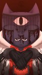 Rating: s
ID: 4826838
Date: 2024-06-03 17:09:12 -0400
Status: active
Score: 11
3_eyes anthro black_body black_fur bodily_fluids chain clothing crying cuff_(restraint) cult_of_the_lamb demon domestic_cat felid feline felis fur hand_on_chest hi_res looking_at_viewer male mammal massive_monster_(studio) multi_eye narinder poker_face restraints sad shackles simple_background skullart solo tears the_one_who_waits post #4826838