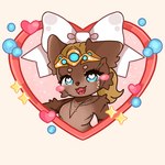 Rating: s
ID: 5404318
Date: 2025-03-01 03:10:14 -0500
Status: active
Score: 6
1:1 aetherial_crown anthro blue_eyes blush bow_ribbon brown_body brown_fur bubble bunny_bl0om button_nose chibi cute_fangs cutesy fangs felid female fur gemstones hair heart_frame heart_symbol hi_res iris_heart jewelry khajiit lkuita_(normalmoniker) mammal microsoft necklace one_ear_up ponytail smile smiling_at_viewer solo star teeth the_elder_scrolls post #5404318