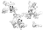 Rating: s
ID: 4781220
Date: 2024-05-13 16:17:04 -0400
Status: active
Score: 6
ambiguous_gender bell bell_collar black_and_white bovid bow_ribbon caprine chest_tuft collar cute_fangs eevee english_text eyes_closed eyewear eyewear_on_head fakemon fangs feral freckled_face freckles furyraptor23 generation_1_pokemon goat goggles goggles_on_head group head_tuft horn hybrid legendary_pokemon mac_(shrike_alvaron) male mammal mew_(pokemon) monochrome multiple_choice multiple_poses nintendo open_mouth pawpads paws pikachu pokemon pokemon_(species) pose scarf shrike_alvaron sketch sleeping sound_effects tail teeth text tongue trio tuft vowelless vowelless_sound_effect zzz post #4781220