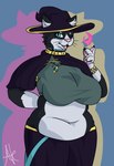 Rating: s
ID: 5656811
Date: 2025-06-20 22:52:43 -0400
Status: active
Score: 2
anthro belly big_belly big_breasts black_body black_fur blue_background blue_eyes blue_trim bottomwear bracelet breasts circle_eyebrows clair_(hornyavey) clothing collar domestic_cat elemental_manipulation eyebrows eyelashes fangs felid feline felis female fire fire_manipulation fur gem glistening glistening_eyes glistening_pawpads gold_trim green_clothing hat headgear headwear hi_res hornyavey jewelry long_skirt magic magic_runes magic_user magician mammal necklace one_eye_closed overweight overweight_anthro overweight_female pawpads paws pink_nose pink_pawpads pink_paws pink_shadow pink_tongue purple_clothing robe rune runes signature simple_background skirt slightly_chubby slightly_chubby_female solo teeth tongue whiskers white_body white_fur white_tummy wink witch wizard_hat wizard_robe post #5656811