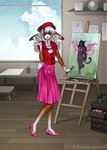 Rating: s
ID: 4744331
Date: 2024-04-26 09:46:42 -0400
Status: active
Score: 3
anthro art_studio artist big_ears bottomwear braided_hair brown_body brown_fur brush clothed clothing creating_art curly_hair day detailed_background digital_media_(artwork) easel eliana-asato female footwear fur furniture hair hat headgear headwear hi_res horn hybrid inside lagomorph leporid lipstick long_hair looking_at_viewer makeup mammal paintbrush painting pink_clothing pink_eyes rabbit red_clothing red_hat red_headwear red_shirt red_topwear shirt shoes short_tail skirt sky slim solo tail topwear tuft white_hair window post #4744331