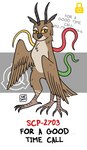 Rating: s
ID: 4528191
Date: 2024-01-11 11:19:55 -0500
Status: active
Score: 15
2022 2_horns 3_legs 4_claws 4_toes anisodactyl anthro artist_name avian avian_feet back_tentacles beak bird black_eyes black_text bovid_horn brown_body brown_feathers brown_scutes brown_tuft caprine_horn cheek_tuft chimera claws colored countershade_face countershade_feathers countershade_neck countershade_torso countershading dated digital_drawing_(artwork) digital_media_(artwork) digitigrade dipstick_ears ear_markings english_text eurasian_eagle-owl eye_markings eyelashes facial_tuft feather_tuft feathered_wings feathers feet female full-length_portrait fur fur_tuft goat_horn green_tentacles grey_beak grey_claws grey_horn grey_markings grey_text hi_res hip_tuft horn horned_owl leg_markings lock_symbol logo long_horn looking_at_viewer markings multicolored_ears naturally_censored nude nude_anthro nude_female owl phone_number portrait rabbit_ears red_tentacles red_text scp-2703 scp-2703-1 scp_foundation scuted_legs scutes semi-anthro signature simple_background solo talons tan_body tan_countershading tan_stripes tan_tuft tentacles text toe_claws toes true_owl tuft white_background winged_arms wings yellow_lock_symbol yellow_sclera yellow_tentacles zal-cryptid post #4528191