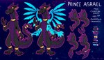 Rating: s
ID: 5012753
Date: 2024-08-27 02:06:15 -0400
Status: active
Score: 6
4_arms absurd_res ambiguous_gender anklet anthro asrael_zogendral celestial_dragon dragon ear_piercing energy_arms energy_wings english_text gold_(metal) gold_anklet gold_armlet gold_jewelry gold_neckband hi_res horn horn_jewelry icarus_the_lion jewelry male_(lore) mane model_sheet multi_arm multi_limb mythological_creature mythological_scalie mythology piercing pupils purple_body purple_scales scales scalie solo spade_tail star-shaped_pupils symbol-shaped_pupils tail tail_mane text unusual_anatomy unusual_pupils unusual_wings white_pupils wings post #5012753