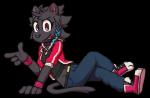 Rating: s
ID: 2059306
Date: 2019-11-19 14:50:42 -0500
Status: active
Score: 38
2019 4_fingers alpha_channel anthro black_body black_fur black_hair black_nose bottomwear braided_hair clairen_(rivals_of_aether) clothed clothing denim denim_bottomwear denim_clothing felid female fingers fur hair hi_res jeans looking_at_viewer lovers_of_aether mammal maple_syrup_art melanistic pantherine pants red_eyes rivals_of_aether smile solo tongue tongue_out post #2059306