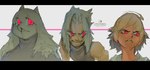 Rating: s
ID: 4883212
Date: 2024-06-28 02:47:54 -0400
Status: active
Score: 21
.hack 2022 2_horns absurd_res angry anthro black_border black_clothing black_crop_top black_hair black_shirt black_topwear blonde_hair border clothing crop_top crossover cyberconnect2 female fur group hair haseo hi_res horn human hyde_kido jacket jg_genesiskeys looking_aside male mammal multicolored_hair purple_clothing purple_robe red_eyes robe shirt tan_body tan_skin topwear toriel trio two_tone_hair under_night_in-birth undertale_(series) white_body white_fur white_hair white_horn post #4883212