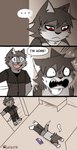 Rating: s
ID: 5601841
Date: 2025-05-27 07:30:14 -0400
Status: active
Score: 31
2021 absurd_res anthro bedroom bonehand_(catkitte) catkitte caught_in_the_act caught_masturbating clothing comic dialogue digital_drawing_(artwork) digital_media_(artwork) domestic_cat duo felid feline felis hair hi_res male mammal masturbation scared shirt signature tail text tissue_box topwear ugly_cat_(catkitte) post #5601841