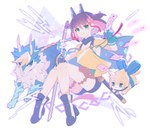 Rating: s
ID: 4981343
Date: 2024-08-12 12:40:20 -0400
Status: active
Score: 5
2022 4_fingers 5_fingers azure_striker_gunvolt black_bottomwear black_clothing black_hair black_shorts blonde_hair blue_body blue_eyes blue_fur bottomwear bow_ribbon braided_hair canid canine canis clothing domestic_dog eyebrows feral fingerless_gloves fingers footwear fur gloves group gunvolt gunvolt_(dog_form) hair handwear happy holding_object holding_weapon human japanese_description kirin_(gunvolt) komu24 looking_at_viewer male mammal pawpads pink_hair serious shorts simple_background trio weapon white_background white_body white_fur yellow_body yellow_fur post #4981343