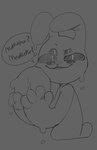 Rating: s
ID: 5653006
Date: 2025-06-19 08:44:33 -0400
Status: active
Score: 1
4_fingers 6_eyes alien ambiguous_gender anthro black_and_grey egg english_text fingers goo_creature grey_background holding_egg holding_object looking_at_viewer melting monochrome multi_eye narrowed_eyes nude nude_anthro presto_(artist) simple_background sketch solo speech_bubble text zip-zap post #5653006