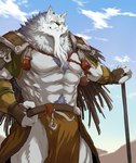 Rating: s
ID: 3550474
Date: 2022-09-05 22:57:58 -0400
Status: active
Score: 27
2022 5_fingers abs anthro armguards bait beard biceps biped black_nose body_hair bottomwear canid canine canis chest_hair clothed clothing cloud colored detailed_background eyebrows facial_hair fingers fur grey_body grey_eyebrows grey_fur grey_pubes hi_res humanoid_hands inner_ear_fluff law_(sdorica) loincloth male mammal mountain_range muscular muscular_anthro muscular_male nao901 pecs portrait pubes sdorica sky solo thick_eyebrows three-quarter_portrait tuft wolf yellow_sclera post #3550474