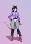 Rating: s
ID: 4980982
Date: 2024-08-12 08:22:43 -0400
Status: active
Score: 33
american_opossum anthro black_hair breasts brie_(devildjmachine) brown_eyes clothing eyewear female footwear fur glasses gloves_(marking) grey_body grey_fur hair hi_res high_heeled_sneakers high_heels knee_highs knee_socks legwear leotard mammal markings marsupial mortarionlordofdeath posing_for_picture round_glasses shoes slim small_breasts sneakers socks solo swimsuit_under_clothing text text_on_clothing text_on_footwear text_on_socks translucent translucent_clothing post #4980982