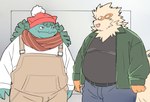 Rating: s
ID: 5365078
Date: 2025-02-10 22:36:46 -0500
Status: active
Score: 12
2025 anthro anthrofied arcanine bottomwear clothing cute_fangs duo fangs generation_1_pokemon hat headgear headwear hi_res inunoshippo kemono male nintendo open_mouth orange_body overalls overweight overweight_male pants pokemon pokemon_(species) scarf shirt simple_background sweater teeth topwear venusaur post #5365078