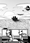 Rating: s
ID: 5533489
Date: 2025-04-27 07:18:32 -0400
Status: active
Score: 58
absurd_res aircraft airship anthro black_and_white bottomwear building canid caninu clothed clothing cloud comic cyberconnect2 dragonweirdo dressing duo elh_melizee felid felineko field floating_island flower grass hi_res island little_tail_bronx male mammal markings monochrome pants plant red_savarin scar shirt sky skyscape solatorobo striped_markings striped_tail stripes sun sunrise tail tail_markings tired_eyes topless topwear trans_(lore) trans_man_(lore) vehicle waking_up window post #5533489