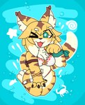 Rating: s
ID: 5549500
Date: 2025-05-04 21:22:12 -0400
Status: active
Score: 12
2024 3_toes 4_fingers anthro arm_belt arthropod big_breasts bikini blue_background blush breasts brown_body brown_fur bubble chest_tuft claws clothing crab crustacean cygames decapod dipstick_ears ear_markings eyebrow_through_hair eyebrows feet felid female finger_claws fingers fish fur green_eyes hair hi_res inner_ear_fluff leg_belt malacostracan mammal marine mia_(world_flipper) mlynx multicolored_ears one_eye_closed open_mouth pantherine pattern_background pupils simple_background solo star_(symbol) stripes swimwear thick_thighs tiger toes translucent translucent_hair tuft two-piece_swimsuit unusual_pupils wide_hips wink world_flipper yellow_body yellow_fur post #5549500