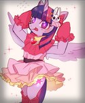 Rating: s
ID: 5535573
Date: 2025-04-28 03:28:32 -0400
Status: active
Score: 26
ai_hoshino anthro boots choco_hosikawa clothing cosplay cutie_mark dress equid equine eyelashes female footwear friendship_is_magic fur gloves handwear hasbro horn looking_at_viewer mammal mane my_little_pony mythological_creature mythological_equine mythology oshi_no_ko purple_body purple_eyes purple_fur shoes smile smiling_at_viewer solo tongue tongue_out twilight_sparkle_(mlp) winged_unicorn wings post #5535573
